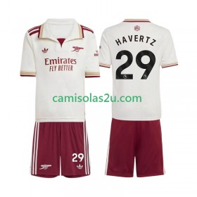 Camisolas de futebol Arsenal Kai Havertz 29 Criança Equipamento 3ª 2025/26 Manga Curta